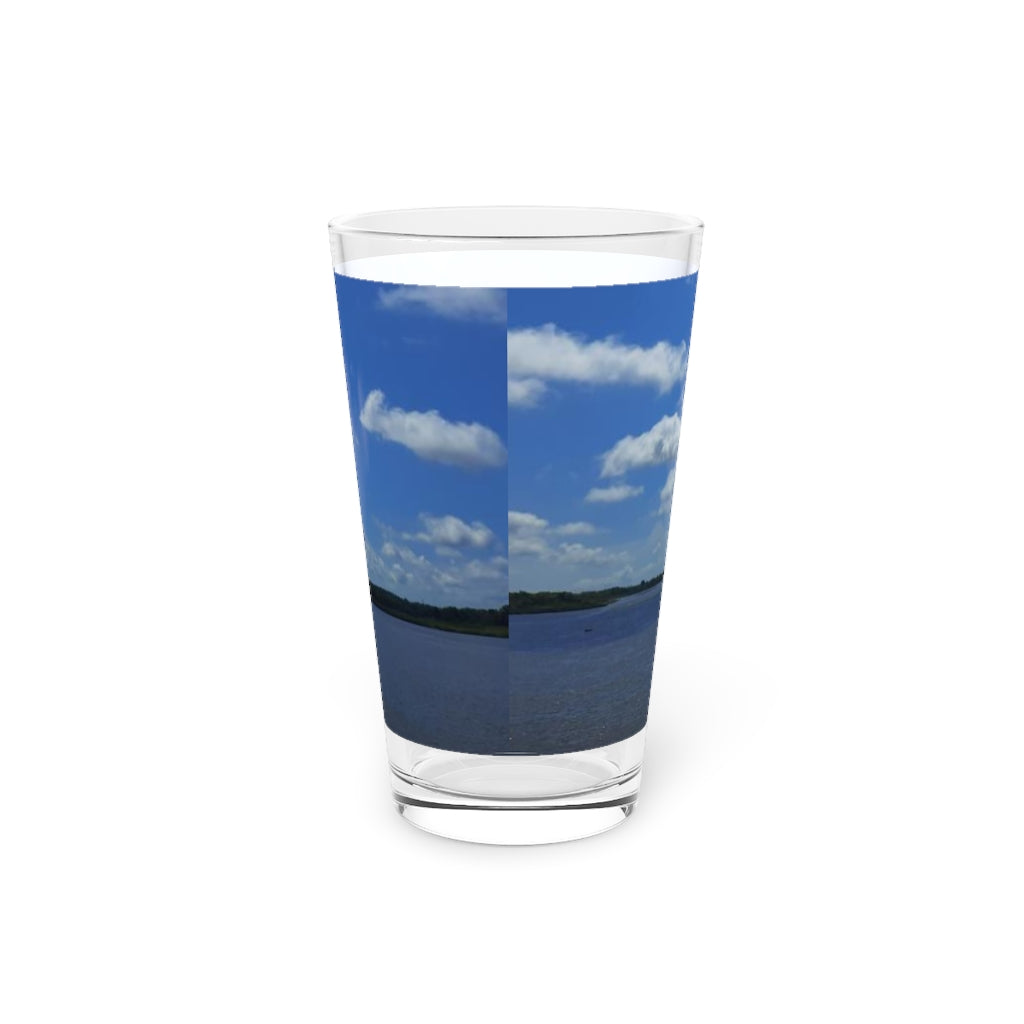 Cportmerch Sunny Sky Pint Glass, 16oz