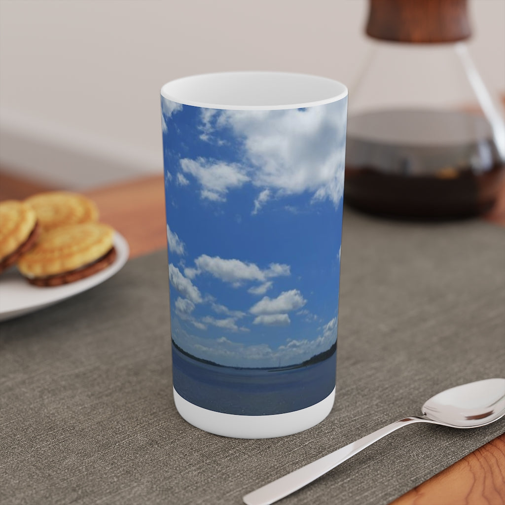 Sunny Sky Collection Conical Coffee Mugs (3oz, 8oz, 12oz)