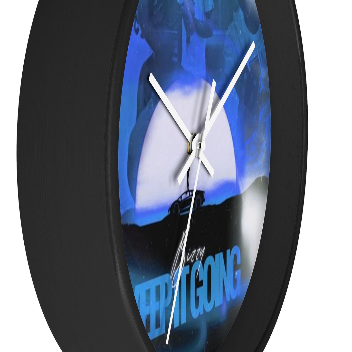 Keep It Going Bizzy 215 Wall Clock