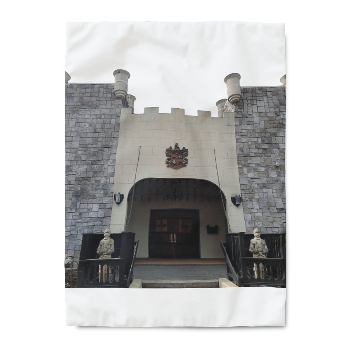 C Port Castle Duvet Cover