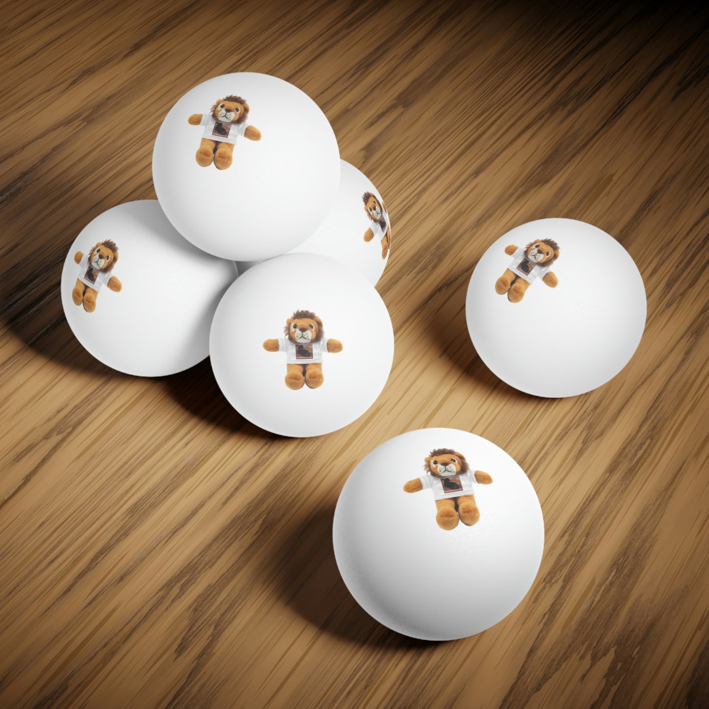 Cportmerch.com Lion Ping Pong Balls, 6 pcs