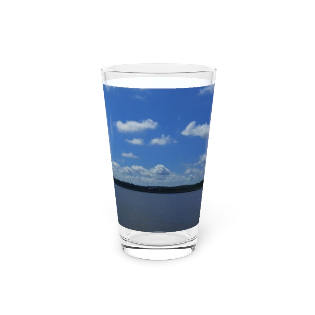 Cportmerch Sunny Sky Pint Glass, 16oz