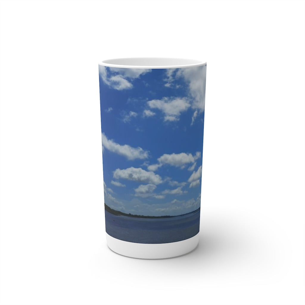 Sunny Sky Collection Conical Coffee Mugs (3oz, 8oz, 12oz)