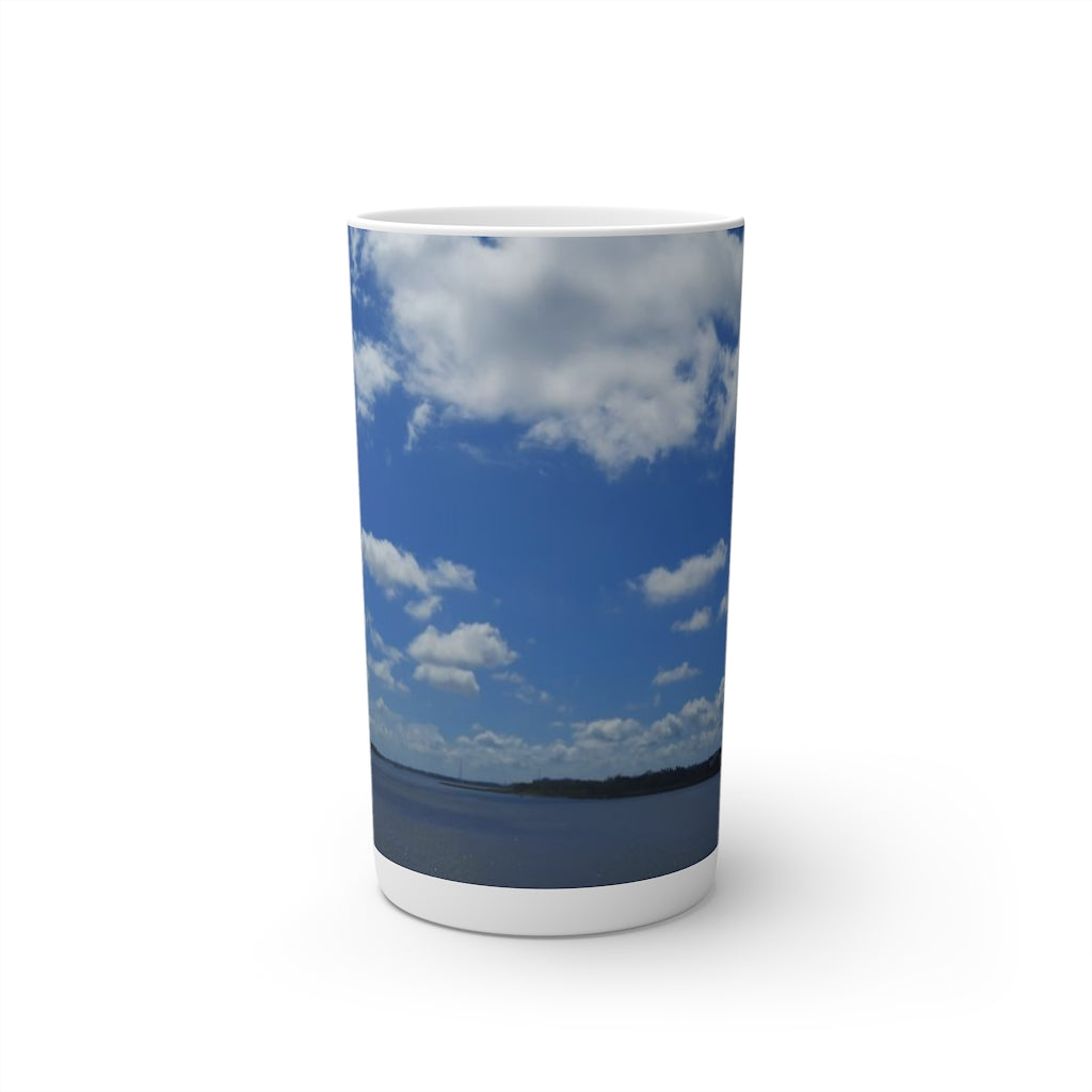 Sunny Sky Collection Conical Coffee Mugs (3oz, 8oz, 12oz)