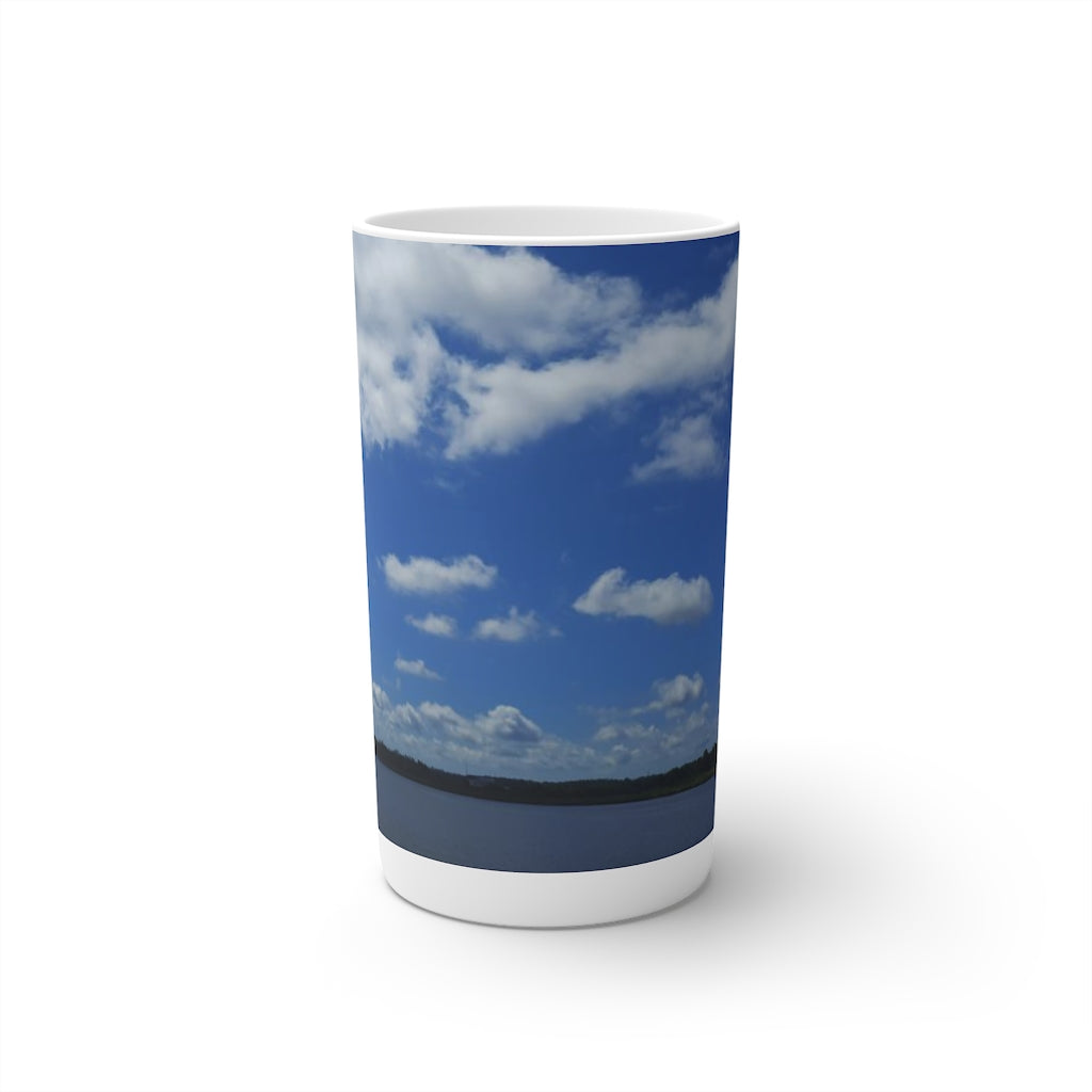 Sunny Sky Collection Conical Coffee Mugs (3oz, 8oz, 12oz)