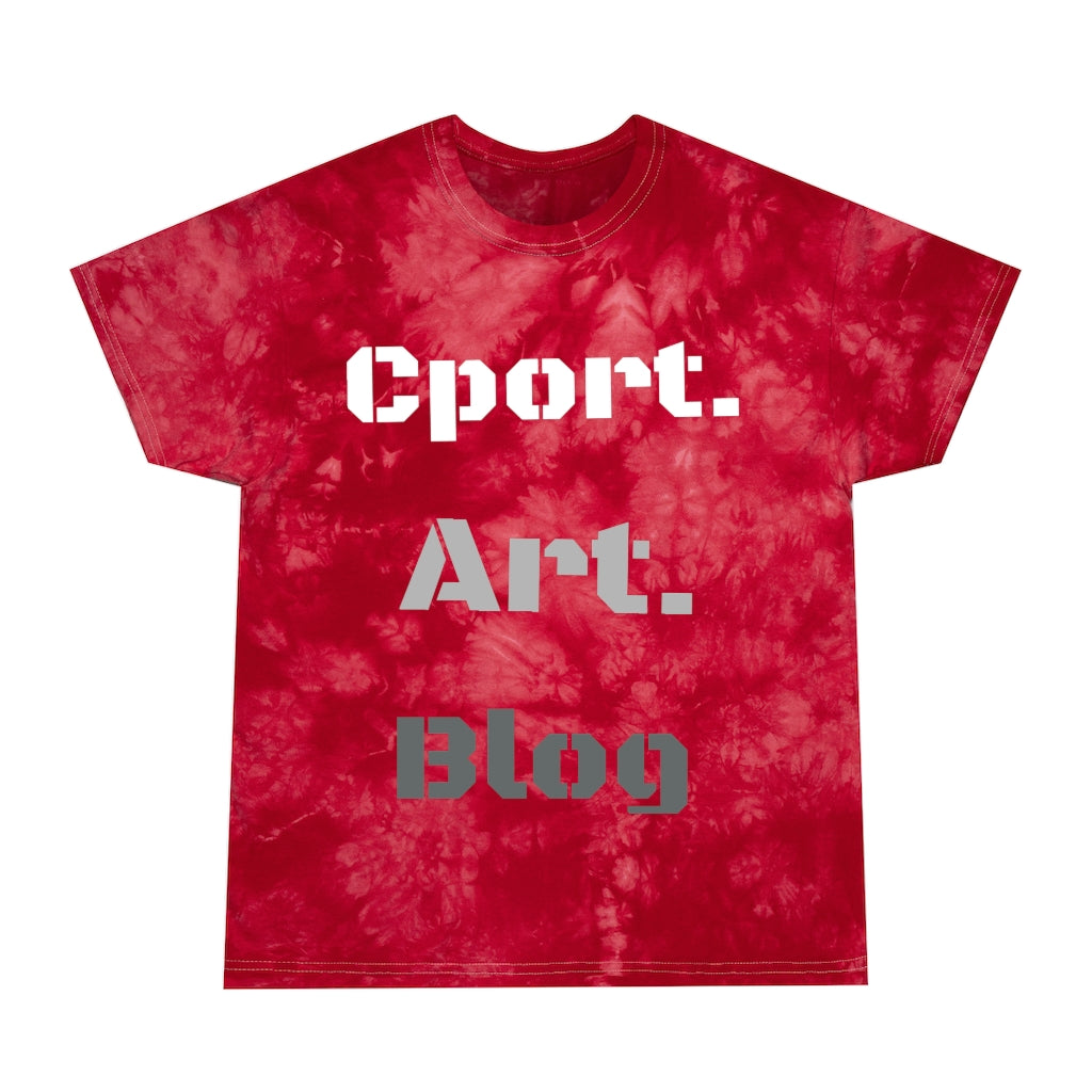 Tie-Dye Tee, Crystal Cport.art.blog