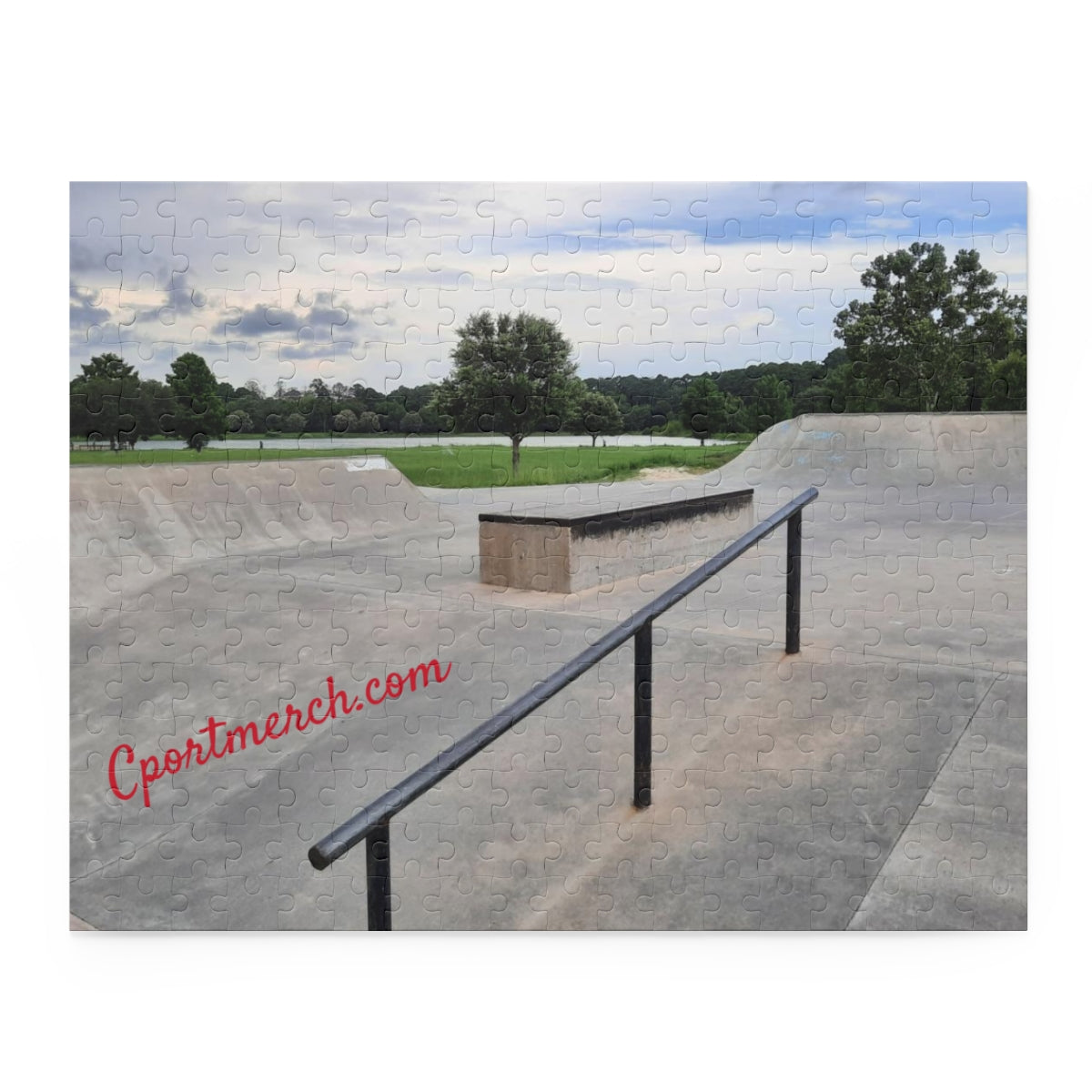 Cportmerch.com Skatepark Puzzle (120, 252, 500-Piece)