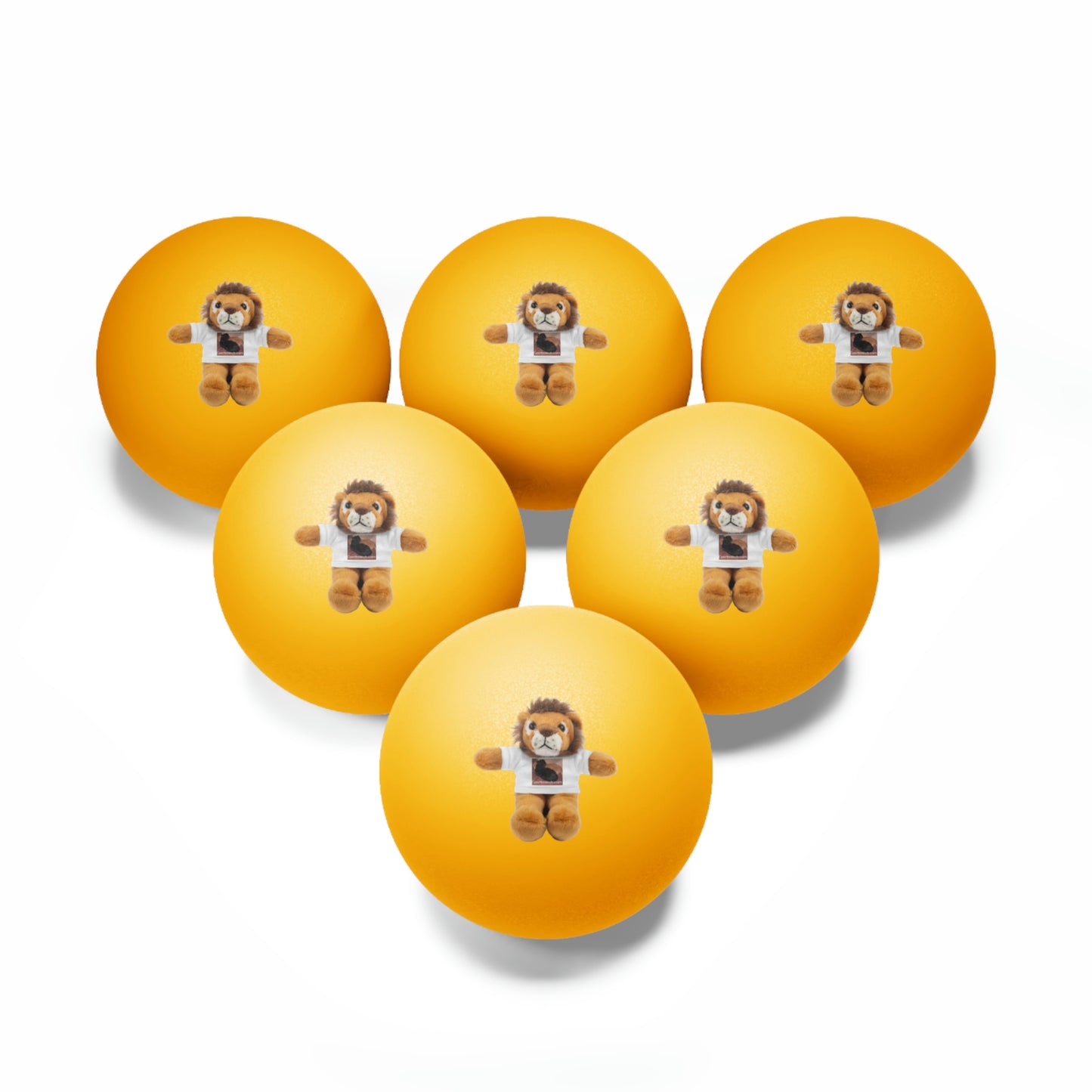 Cportmerch.com Lion Ping Pong Balls, 6 pcs