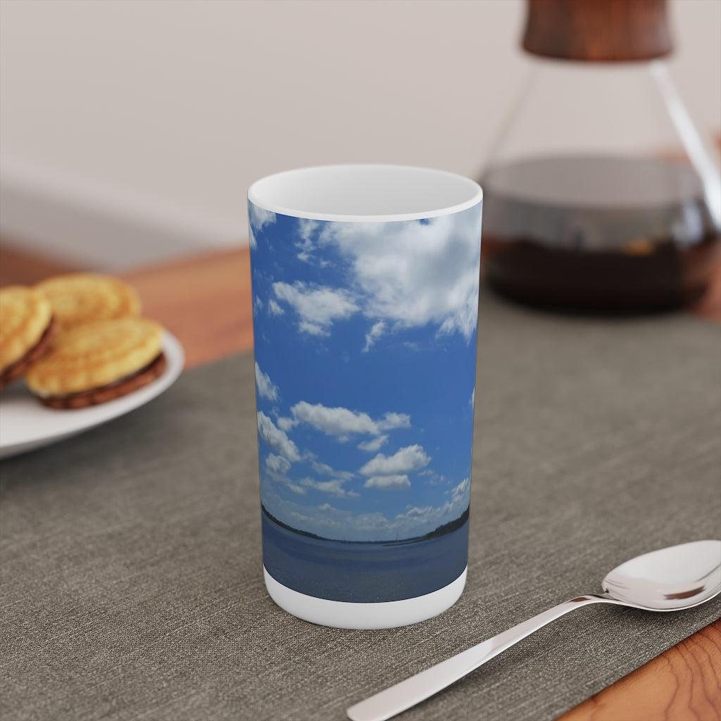 Sunny Sky Collection Conical Coffee Mugs (3oz, 8oz, 12oz)