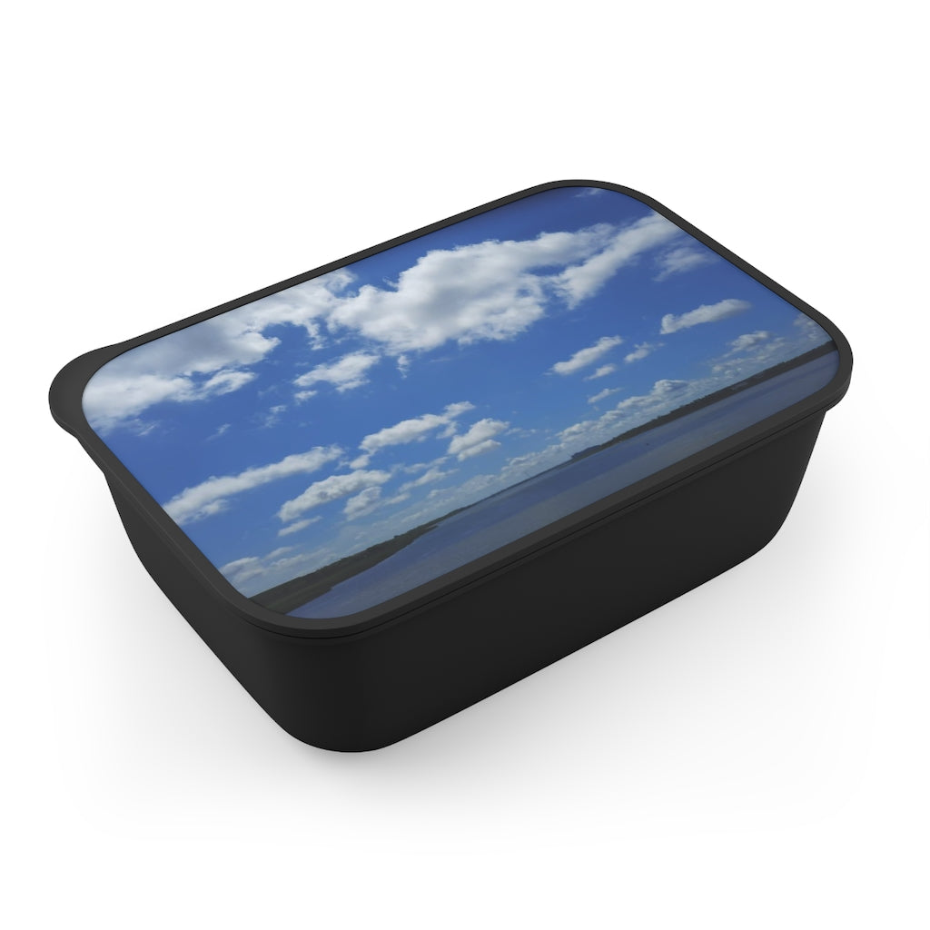 Sunny Sky PLA Bento Box with Band and Utensils