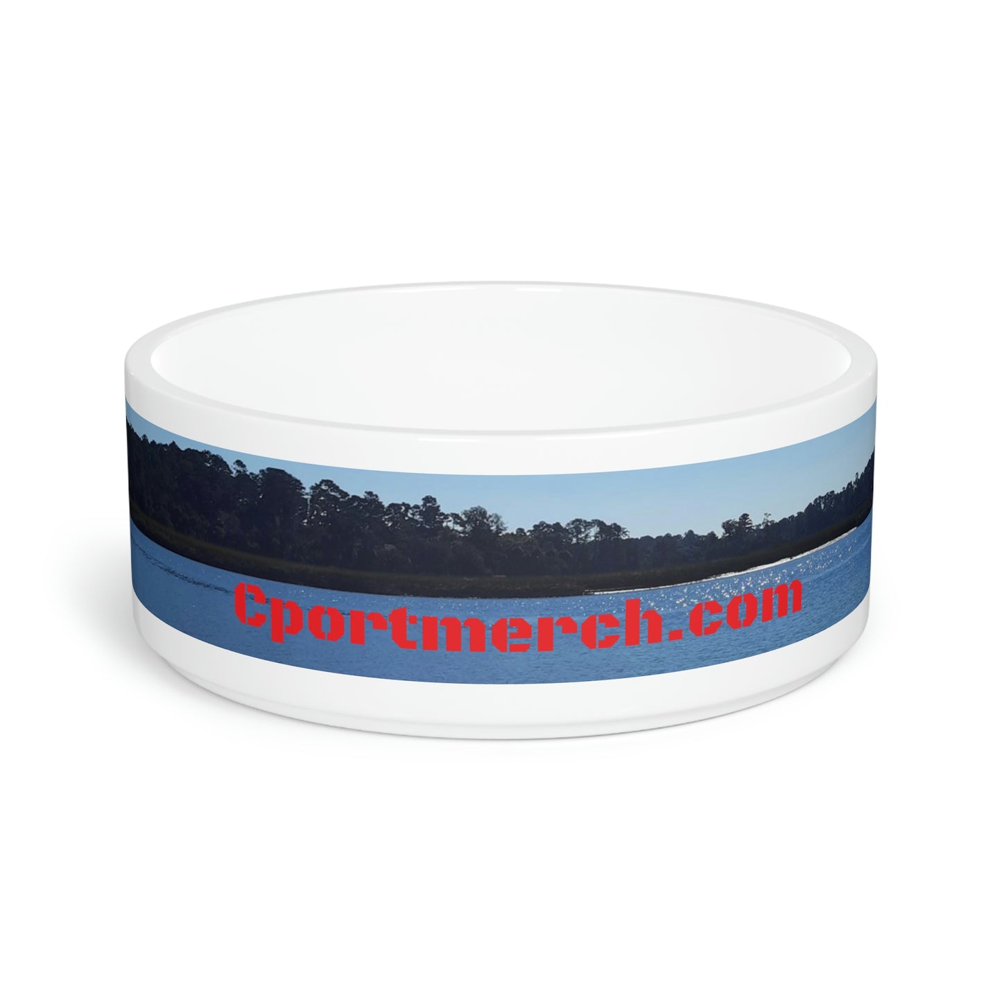 Cportmerch.com Blue Sky Pet Bowl