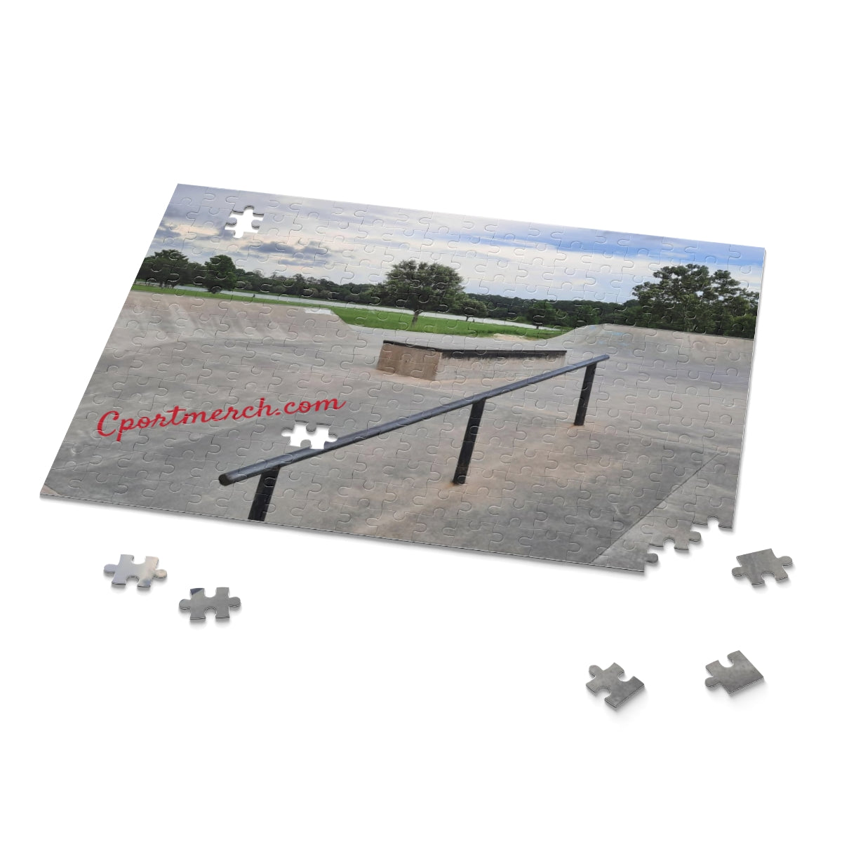 Cportmerch.com Skatepark Puzzle (120, 252, 500-Piece)