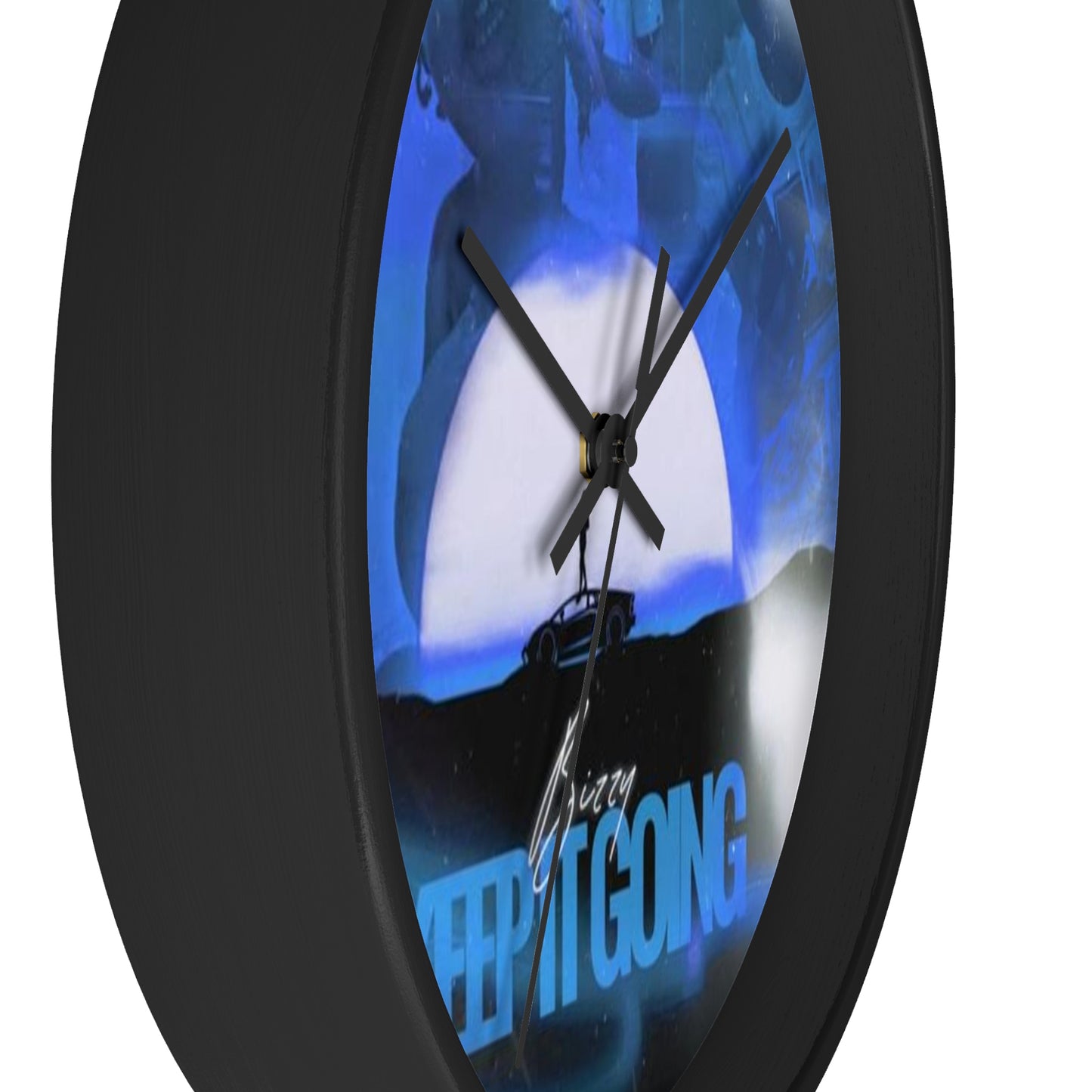 Keep It Going Bizzy 215 Wall Clock